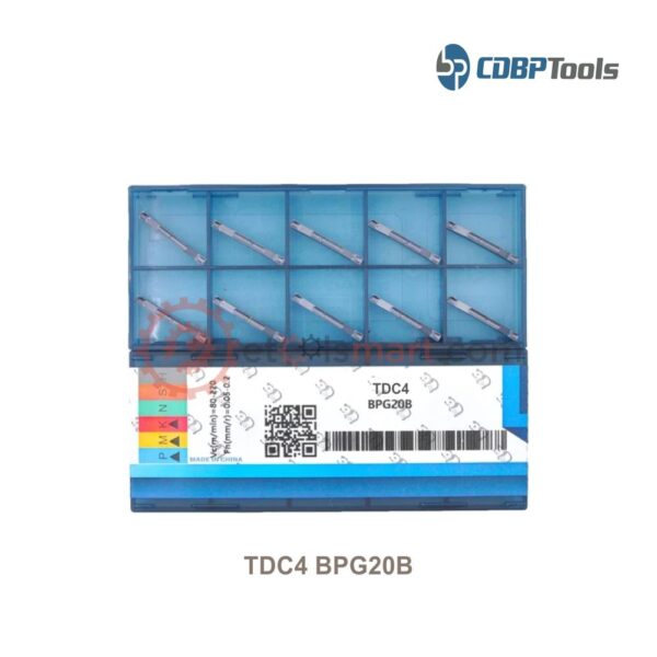 CDBP TDC4 BPG20B Parting Grooving Insert (Pack of 10Pcs.) - etoolsmart