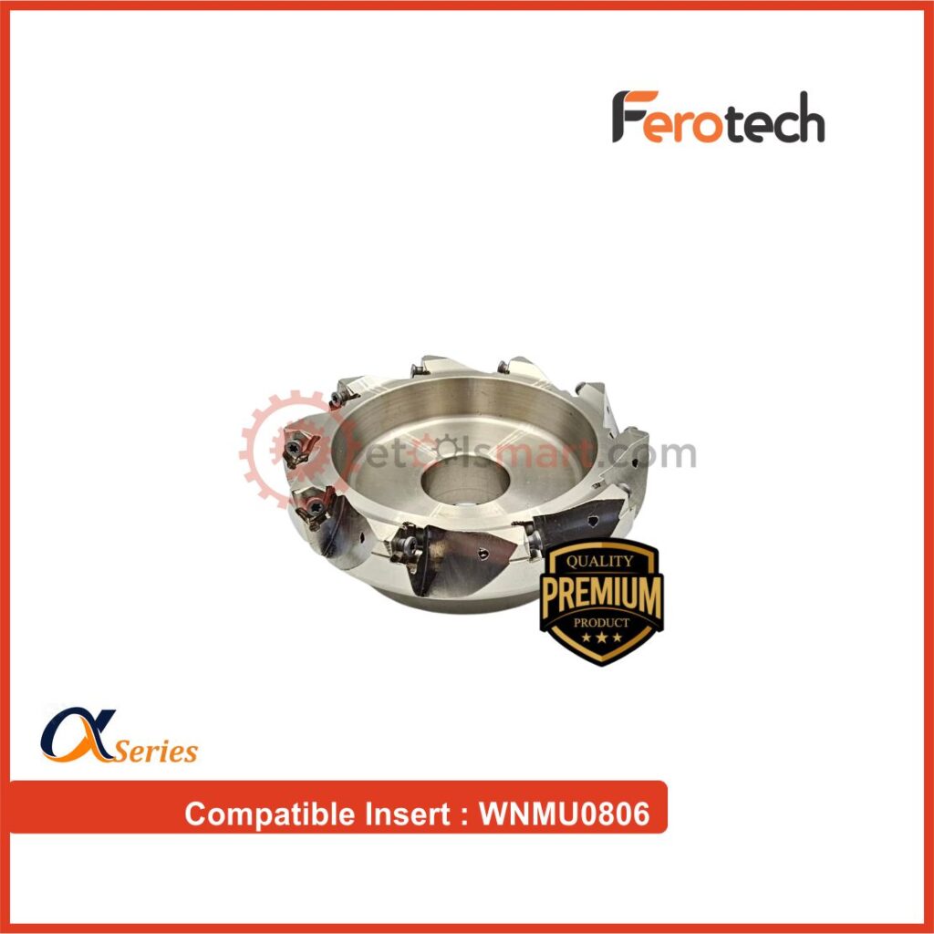 Ferotech WNMU0806 Dia.200 Face Mill MFWN08-90-200-60-12T - etoolsmart